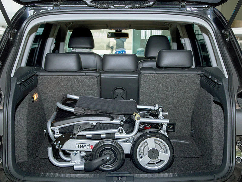 Freedom Chair A08 Electric Folding Wheelchair – Lightweight, Travel-Ready & Comfortable