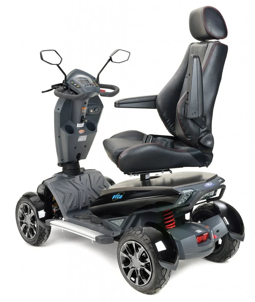 Vita Sport 8 mph Mobility Scooter – Road-Legal, Stylish, 30-Mile Range Electric Scooter