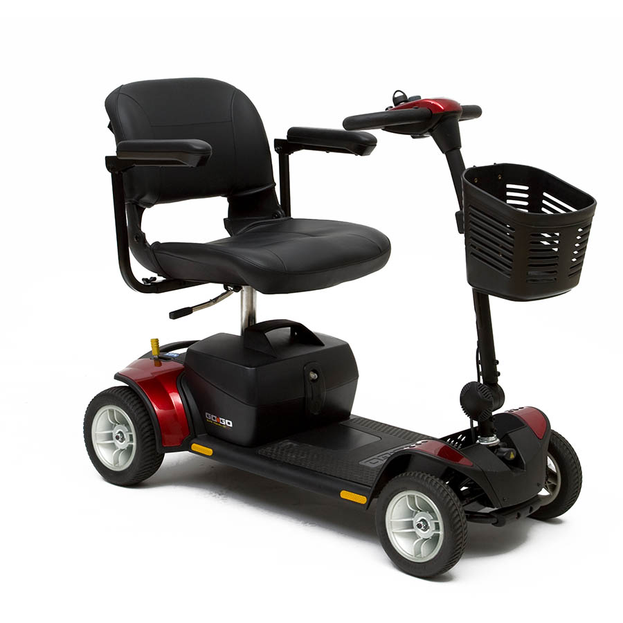 Go Go Elite Traveller Plus® Mobility Scooter – Lightweight Travel Scooter with 10-Mile Range