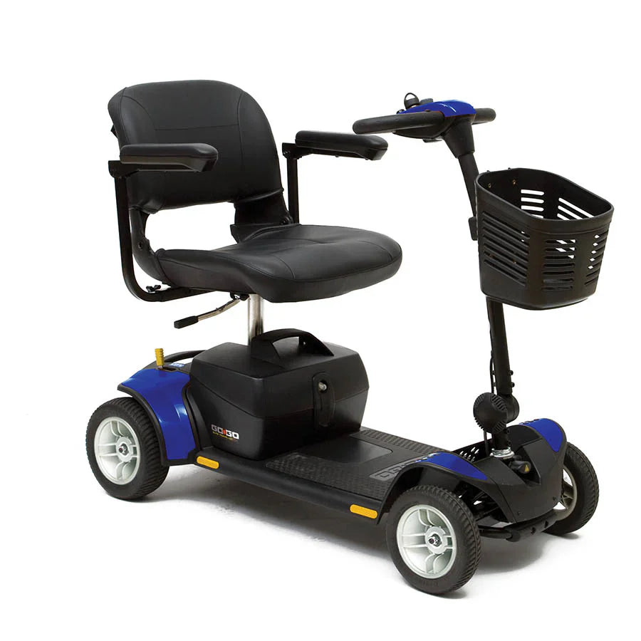 Go Go Elite Traveller Plus® Mobility Scooter – Lightweight Travel Scooter with 10-Mile Range