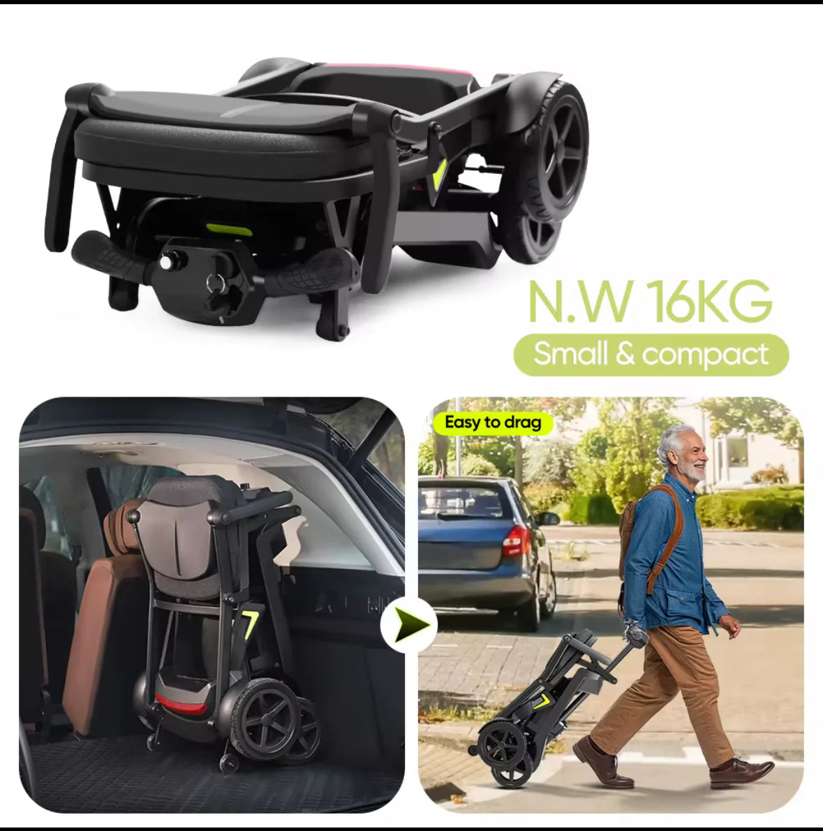Raptor Fold Scooter Welzo