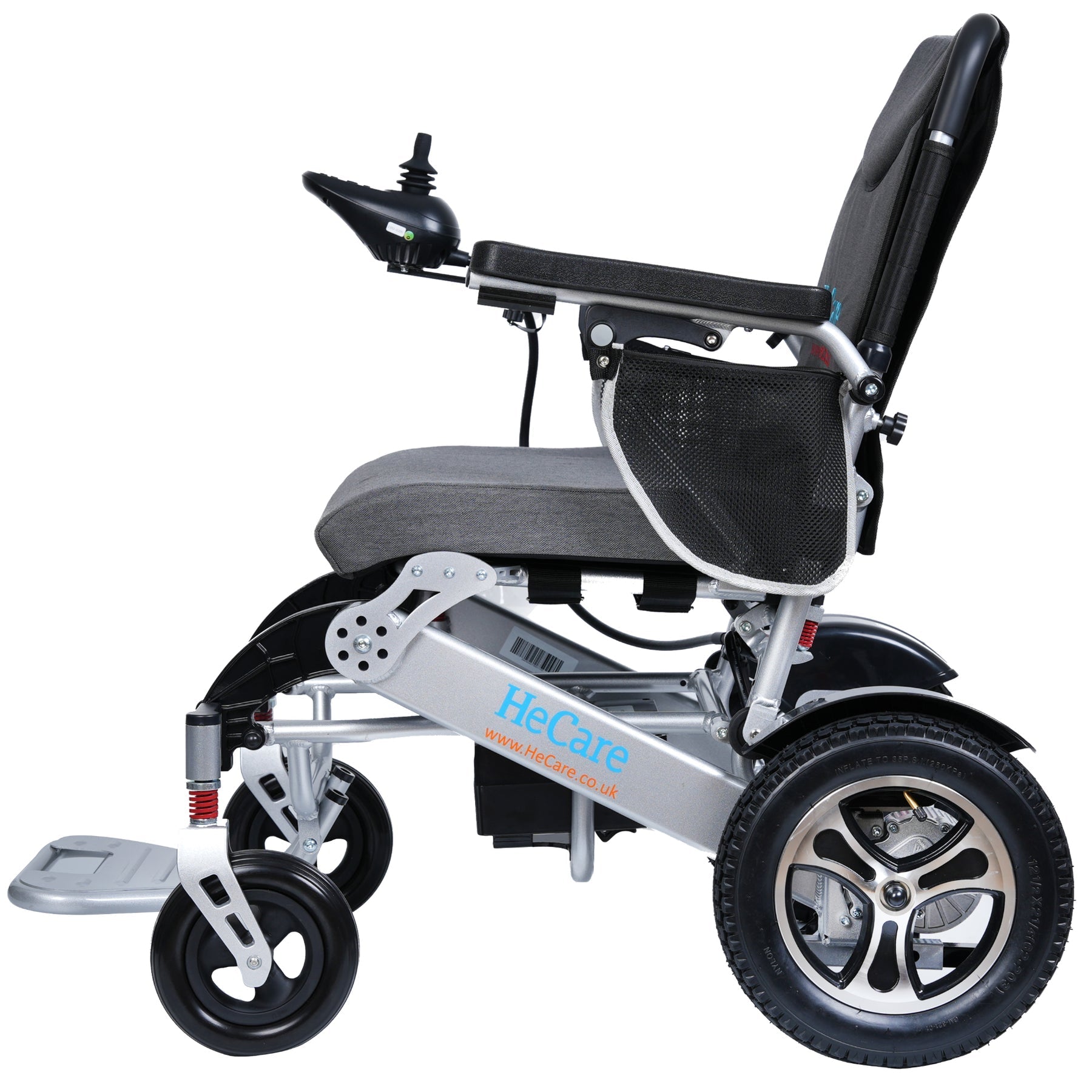 SK8000 Lightweight Folding Electric Wheelchair – 24kg, 4mph, Remote-Controlled Mobility Chair