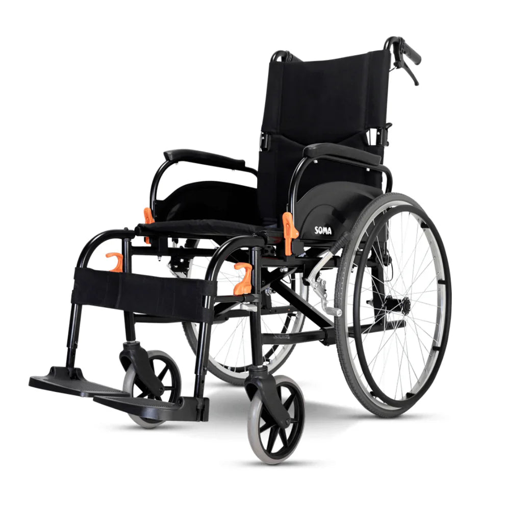 Karma Agile Lightweight Self-Propelled Wheelchair – Foldable, Adjustable, Travel-Friendly