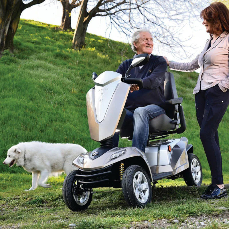Maxer 8 mph Mobility Scooter – Road-Legal, Long-Range & Full Suspension