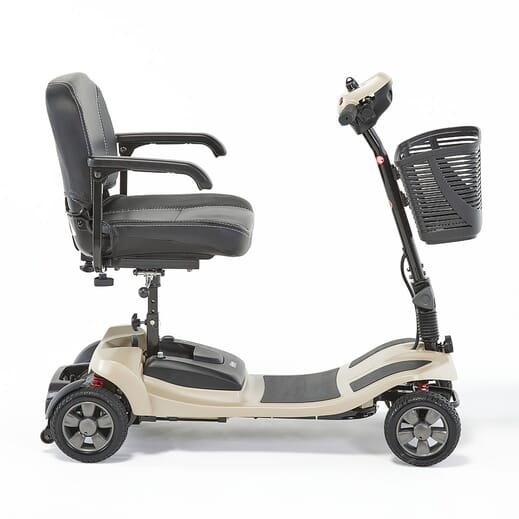 Lithilite Boot Scooter – Lightweight 4mph Travel Scooter, 15-Mile Range, Lithium Battery, Portable, Adjustable Seat