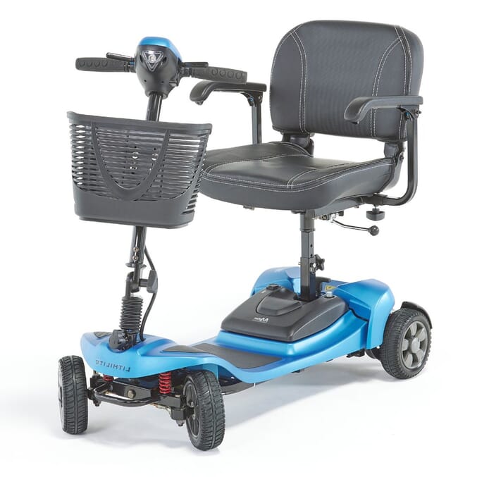 Lithilite Pro Boot Mobility Scooter – Lightweight Aluminium Travel Scooter with 30-Mile Range
