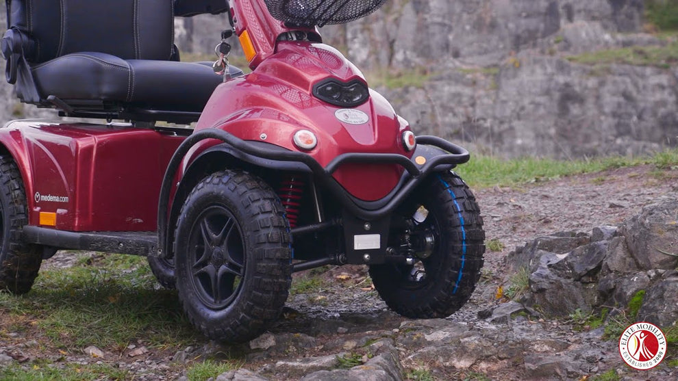 Mini Crosser X1 Mobility Scooter – All-Terrain, 8mph, Class 3 Road-Legal, Hand-Built in Europe