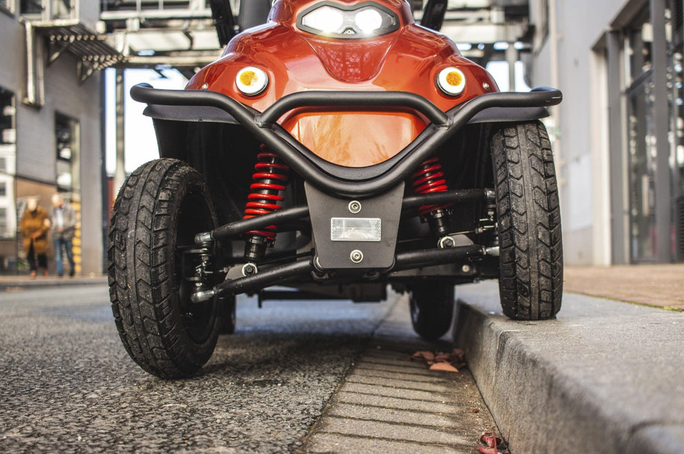 Mini Crosser X2 Mobility Scooter – Hand-Built, 8mph Road-Legal, All-Terrain, LED Display