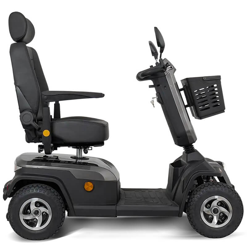 Savvy 8 Plus Road-Legal Mobility Scooter – 8mph, 34-Mile Range, Full Suspension, 13” Pneumatic Tyres, Bluetooth & USB