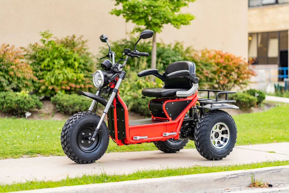 Invader 3-Wheel All-Terrain Mobility Scooter – Off-Road Power & Long-Range Performance