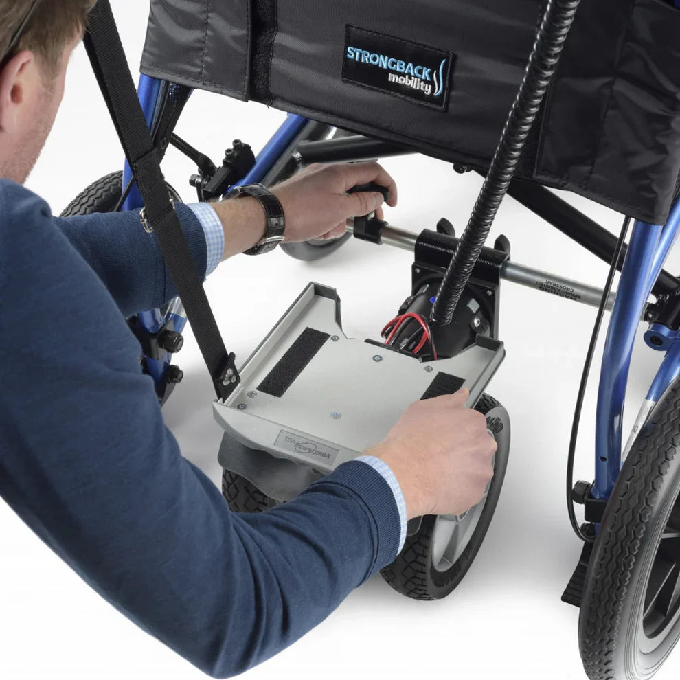TGA Duo Powerstroll – Twin-Wheel Wheelchair Power Assist, 4mph Speed & 10-Mile Range