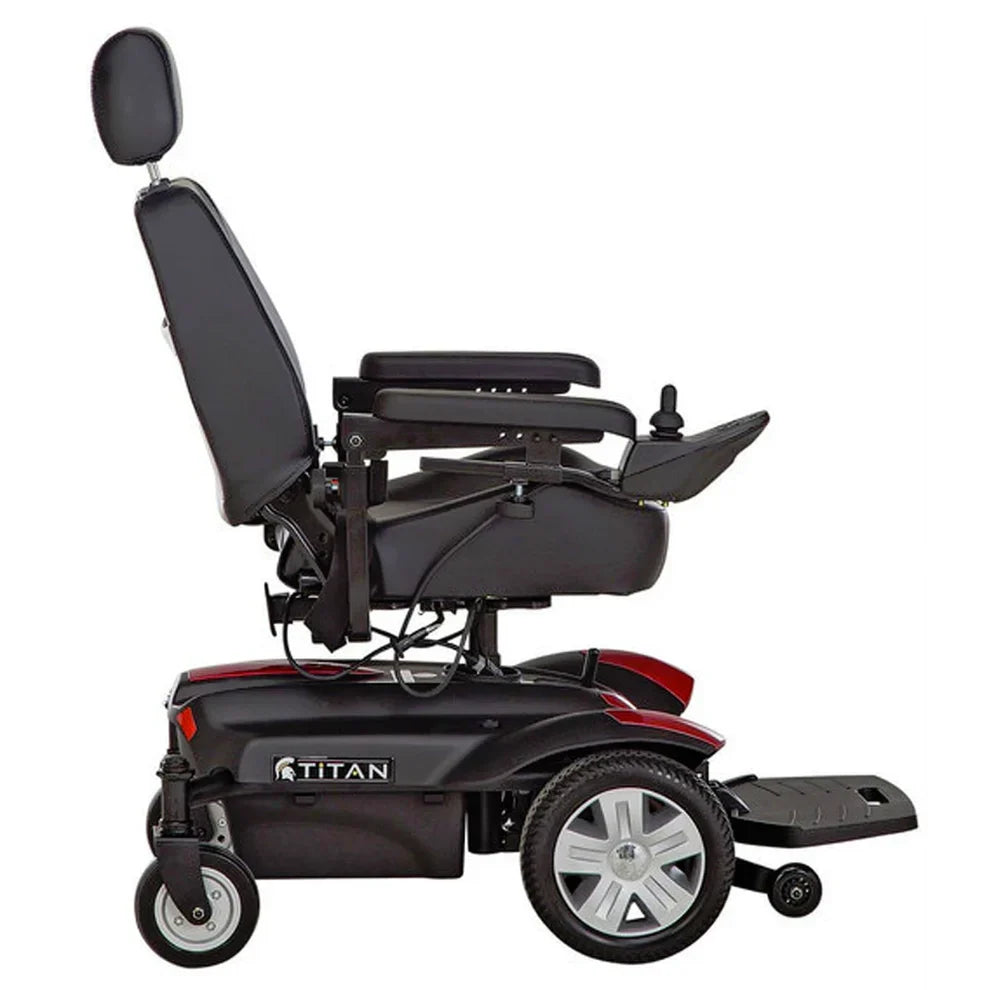 Titan FWD Powerchair – Compact, Front-Wheel Drive & Adjustable Seating