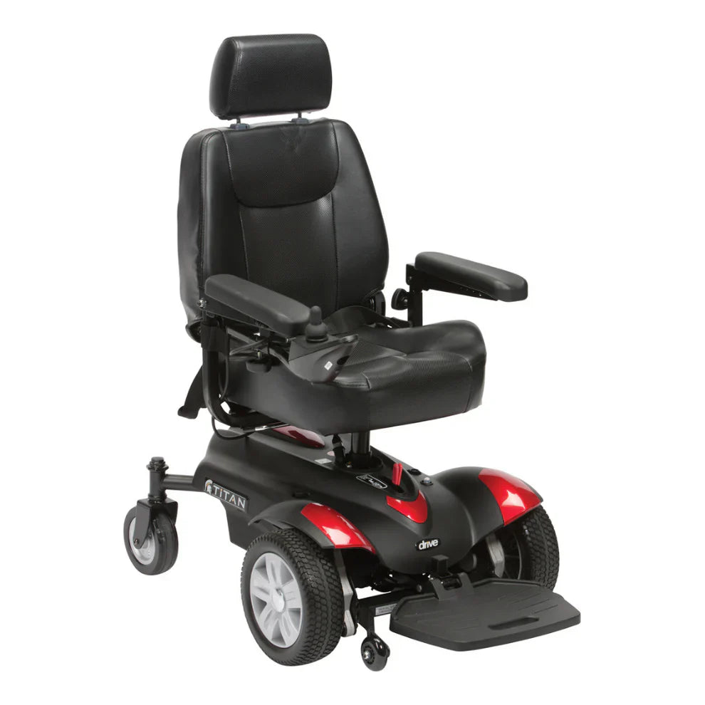 Titan FWD Powerchair – Compact, Front-Wheel Drive & Adjustable Seating