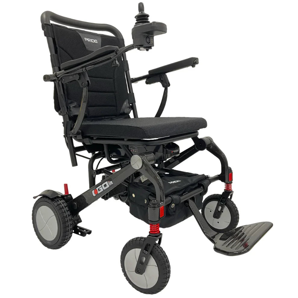 iGo Lite Electric Folding Wheelchair – Ultra-Lightweight Carbon Fibre Travel Chair