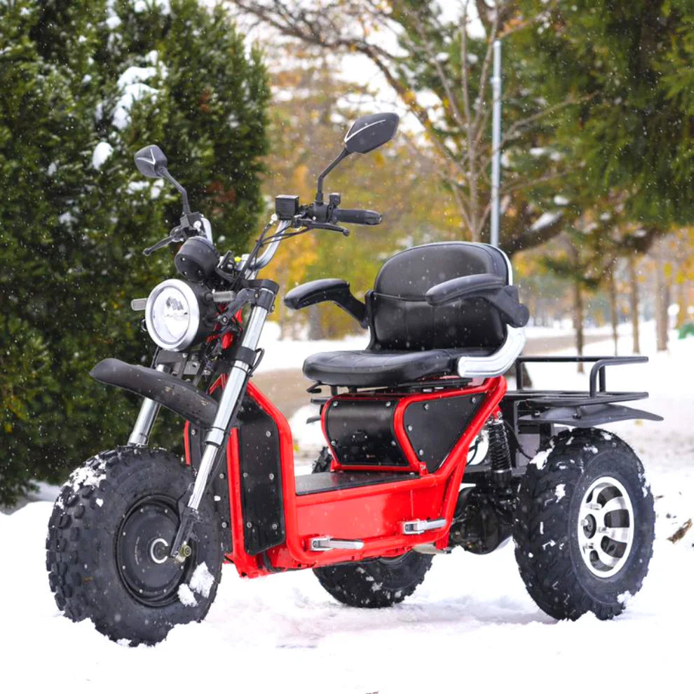 Invader 3-Wheel All-Terrain Mobility Scooter – Off-Road Power & Long-Range Performance