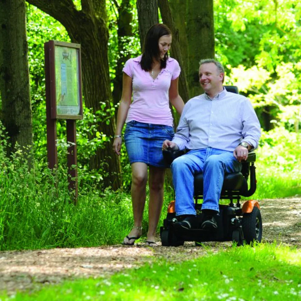 Rascal Rivco Mid Wheel Powerchair – Heavy-Duty, Mid-Wheel Drive, Up to 25.8 Miles Range