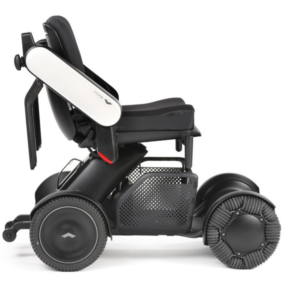 Whill Model C2 Powerchair – Omni-Wheel Mobility, Bluetooth Control, Quick Disassembly, Airline-Friendly Battery