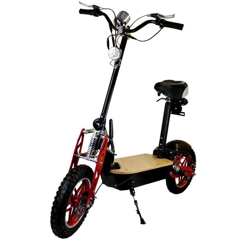 Zipper 1000W Off-Road Electric Scooter – 12” Tyres, 48V Battery, Foldable, Padded Seat, Teens & Adults 14+