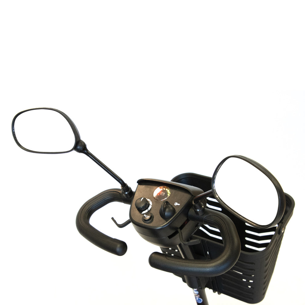 Virgo 4mph Mobility Scooter – Compact, Lightweight, 7.5-Mile Range, Adjustable Swivel Seat