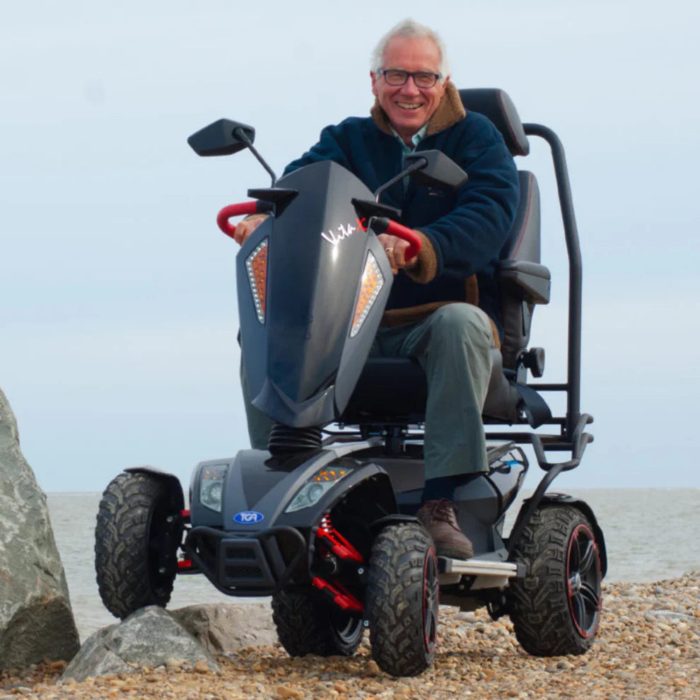 Vita X 8 mph Mobility Scooter – Heavy-Duty, All-Terrain, Road-Legal