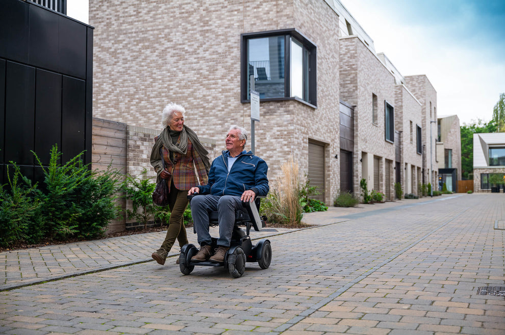 Whill Model C2 Powerchair – Omni-Wheel Mobility, Bluetooth Control, Quick Disassembly, Airline-Friendly Battery