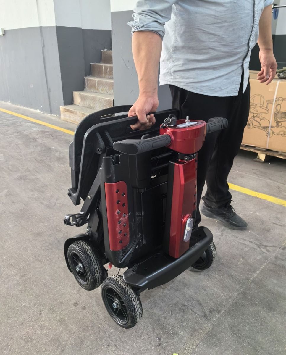 Folding Lightweight Mobility Scooter – 24kg, 24V Lithium Battery, 10–15km Range, Auto Fold, Pavement Legal