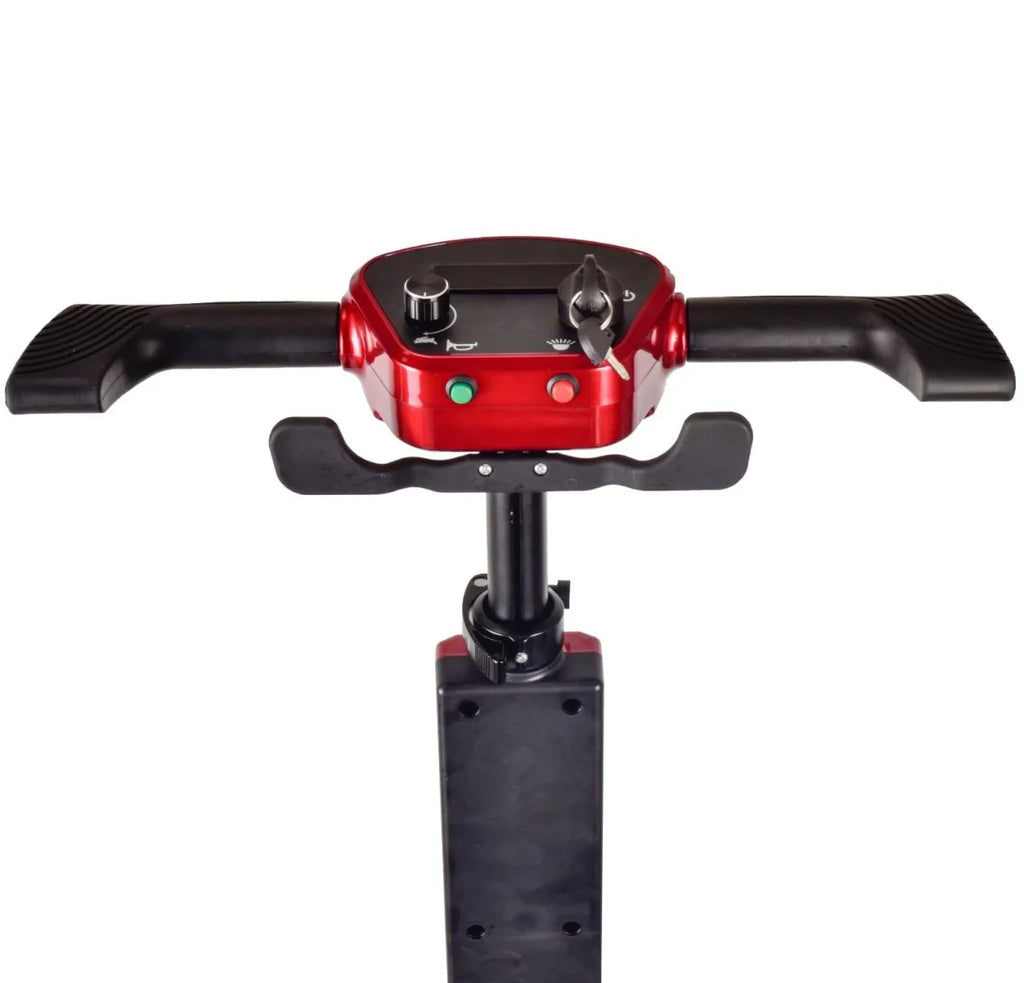 My Mobility Instant Folding Lightweight Portable Mobility Scooter – Manual & Automatic Versions, 24kg, Travel-Friendly, Cushioned Seat