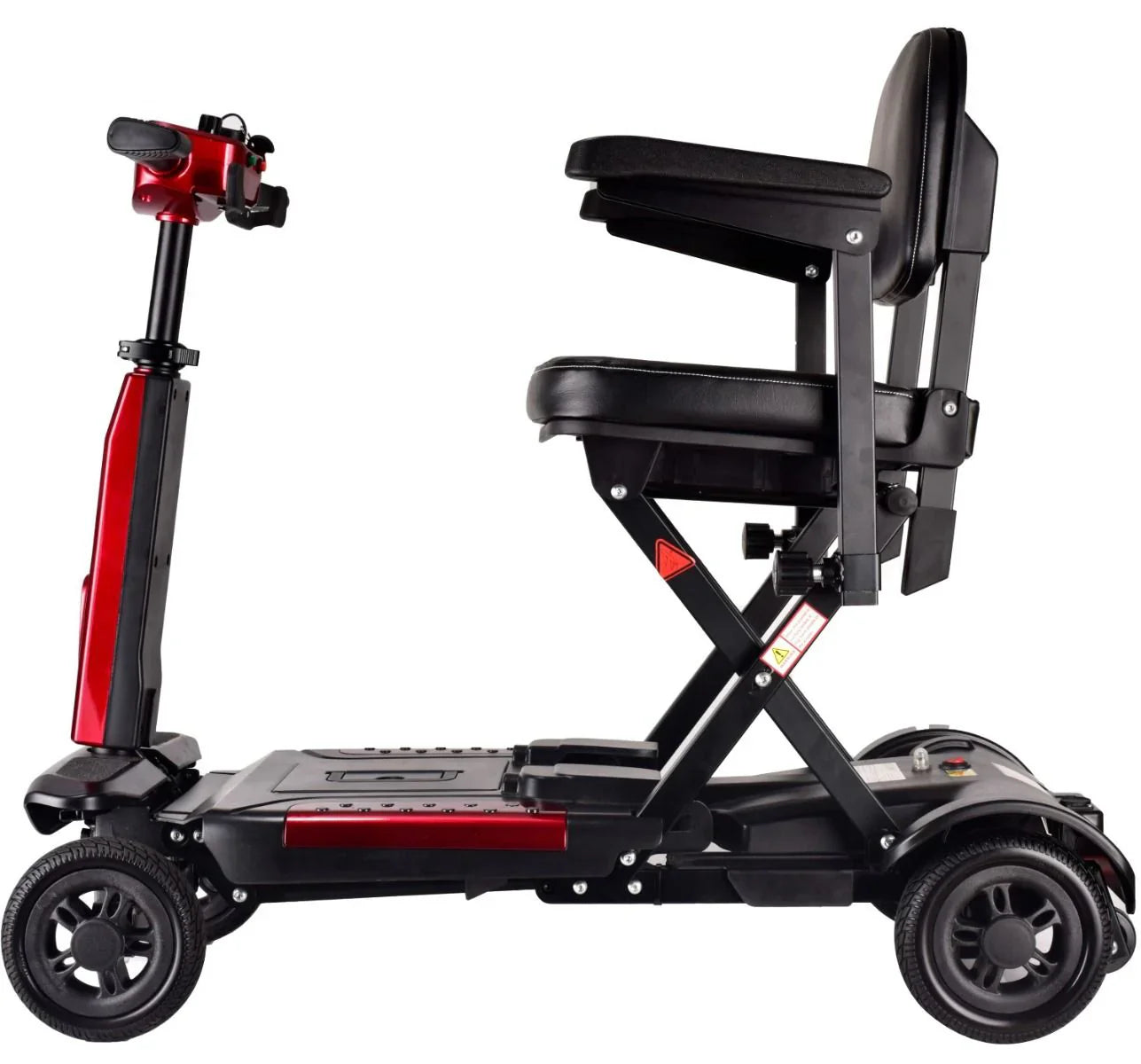 My Mobility Instant Folding Lightweight Portable Mobility Scooter – Manual & Automatic Versions, 24kg, Travel-Friendly, Cushioned Seat